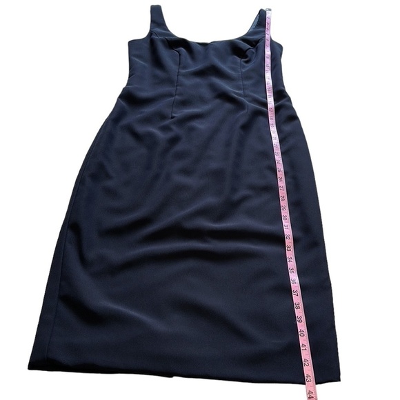 Emma Navy Blue Sleeveless Sheath Dress - Size 12 - Picture 10 of 10